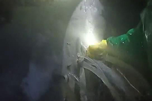 苏州消防水池堵漏现场